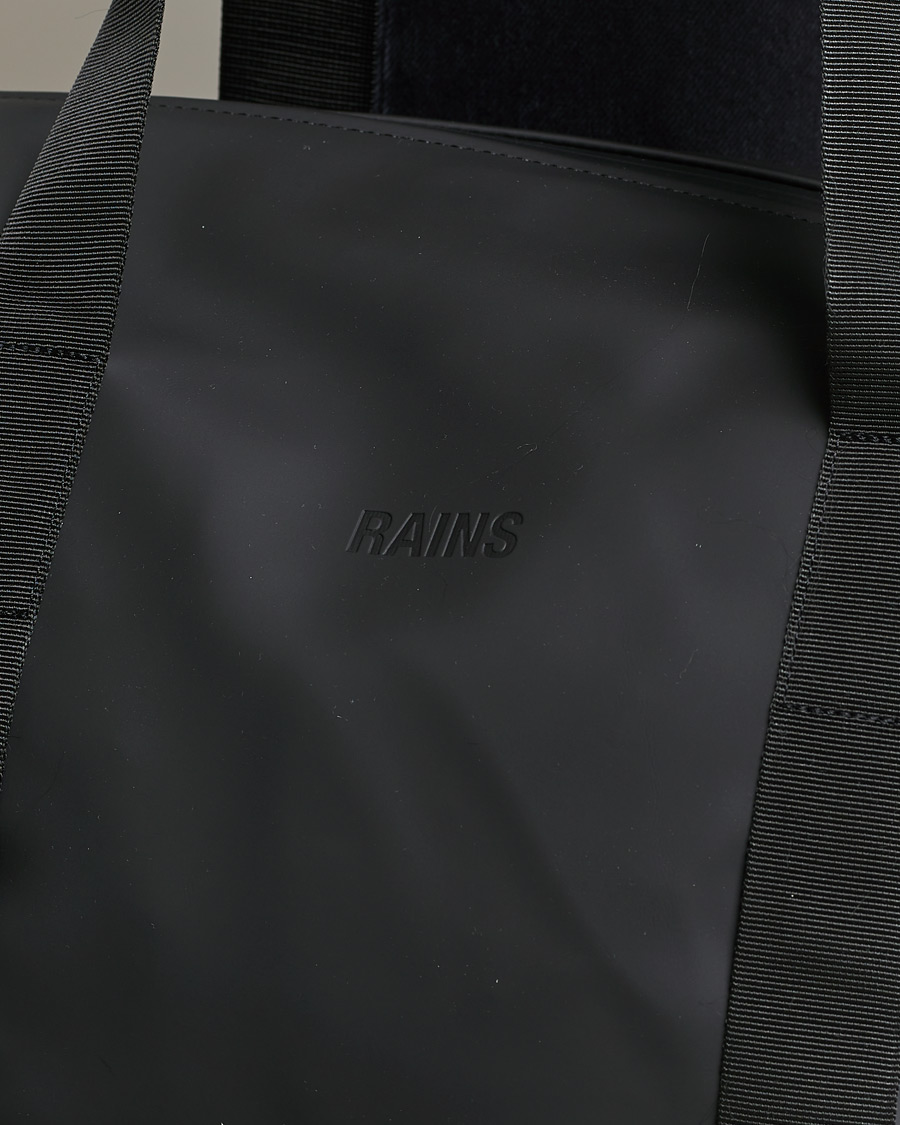 Homme | RAINS Small Weekendbag Black | RAINS | Small Weekendbag Black