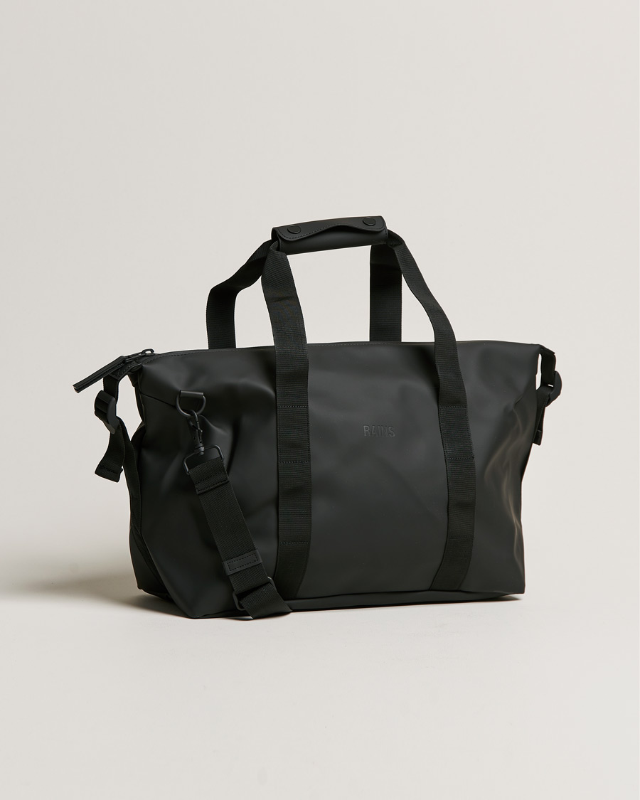 Homme | RAINS Small Weekendbag Black | RAINS | Small Weekendbag Black