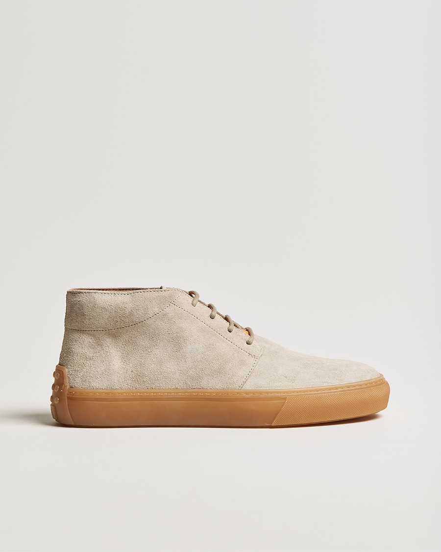 Homme | Tod's Casetta Chukka Boots Light Beige Suede | Tod's | Casetta Chukka Boots Light Beige Suede