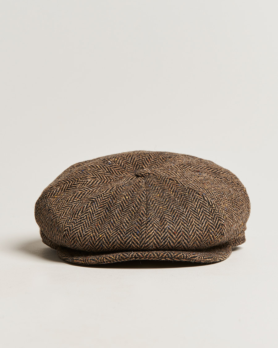 Heren | Lock & Co Hatters Tremelo Wool Cap Black Beige | Lock & Co Hatters | Tremelo Wool Cap Black Beige