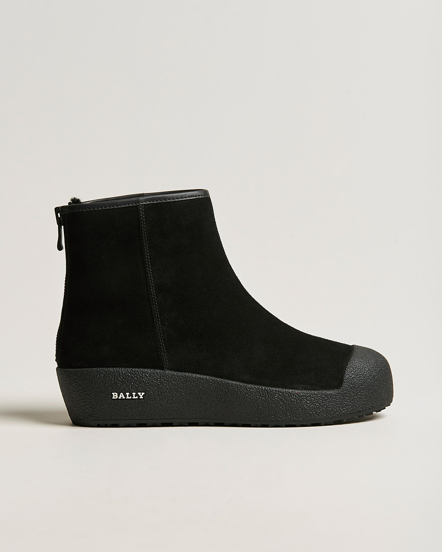 Heren | Bally Guard II M Curling Boot Black | Bally | Guard II M Curling Boot Black