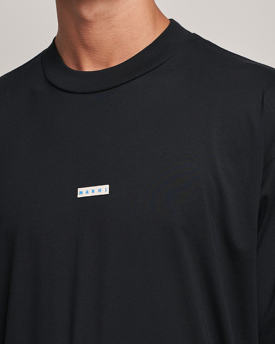 Homme | T-shirts | Marni | Logo Applied T-Shirt Black