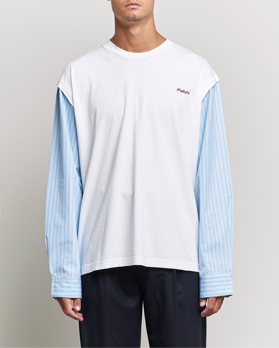 Heren | T-shirts | Marni | Shirt Sleeve T-Shirt White