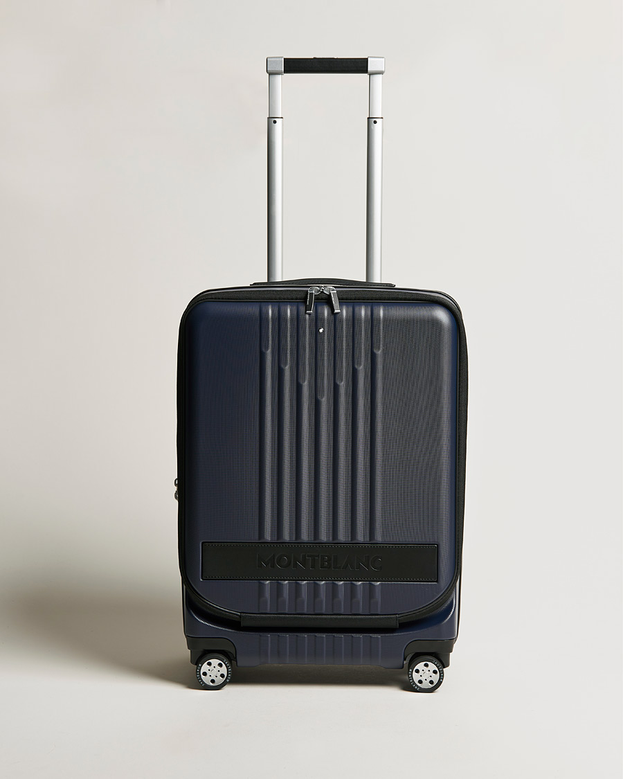 Homme | Sacs | Montblanc | Trolley Cabin w. Pocket 4 Wheels Blue
