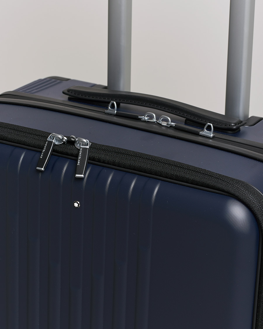 Homme | Sacs | Montblanc | Trolley Cabin w. Pocket 4 Wheels Blue