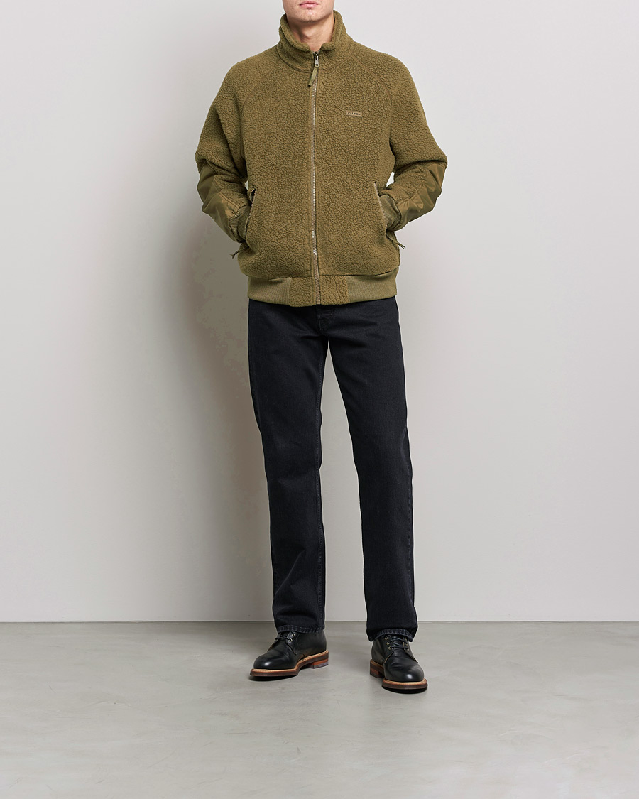 Homme | Pulls Et Tricots | Filson | Sherpa Fleece Jacket Marsh Olive