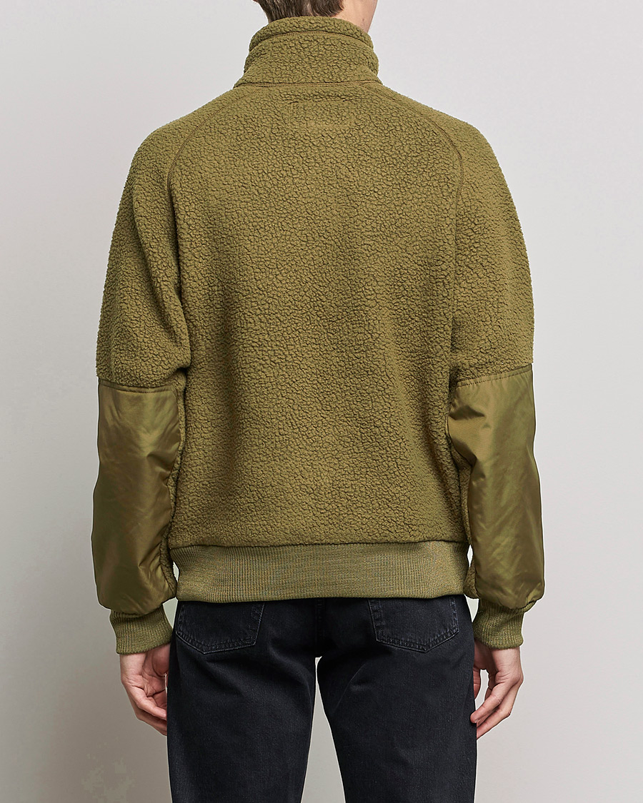 Homme | Pulls Et Tricots | Filson | Sherpa Fleece Jacket Marsh Olive