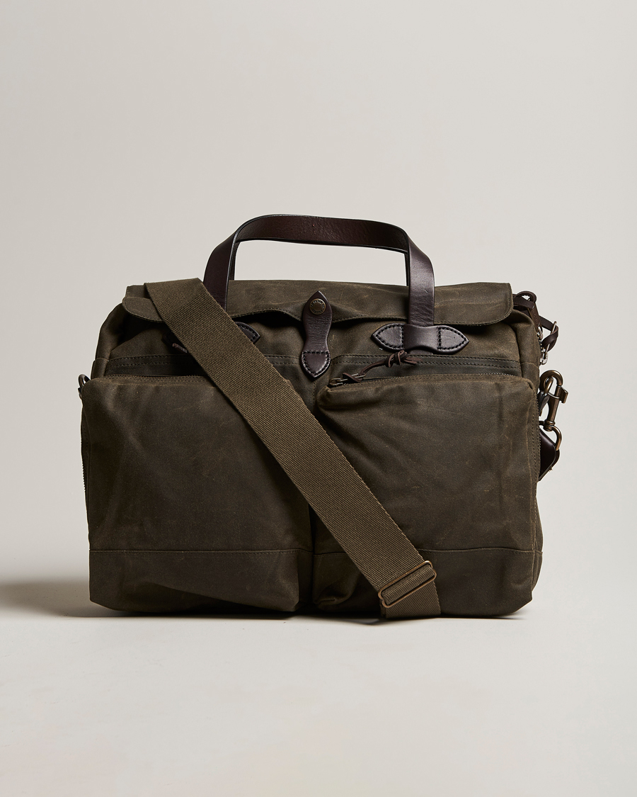 Homme | Filson 24-Hour Tin Briefcase Otter Green | Filson | 24-Hour Tin Briefcase Otter Green