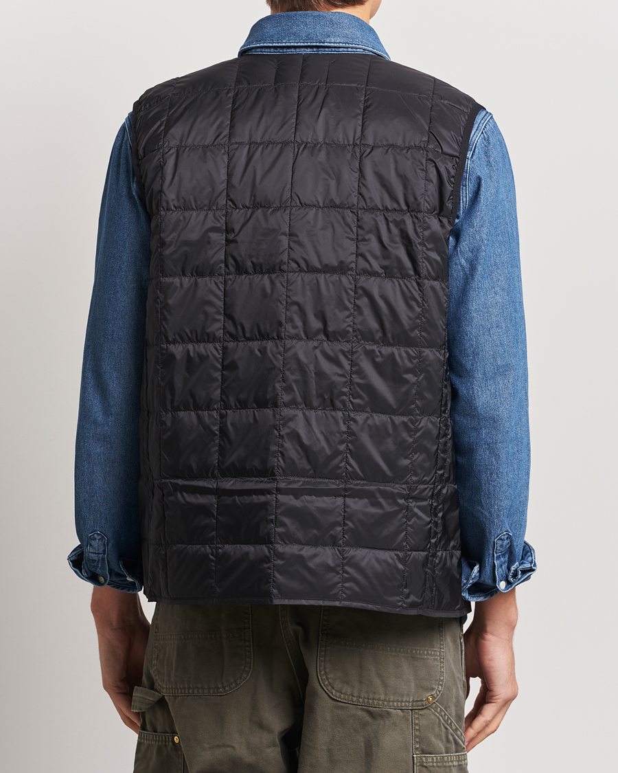 Homme | Manteaux Et Vestes | TAION | V-Neck Lightweight Down Vest Black