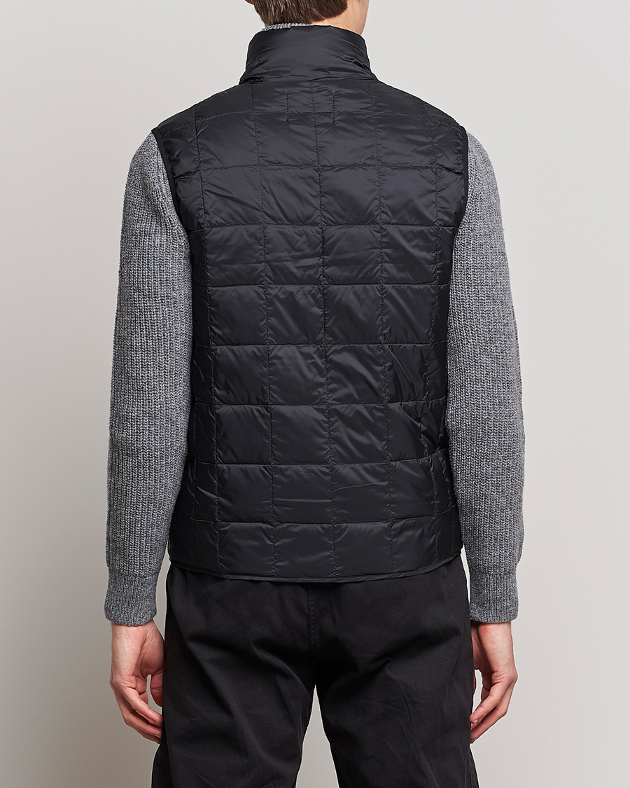 Homme | Manteaux Et Vestes | TAION | High Neck Full Zip Lightweight Down Vest Black