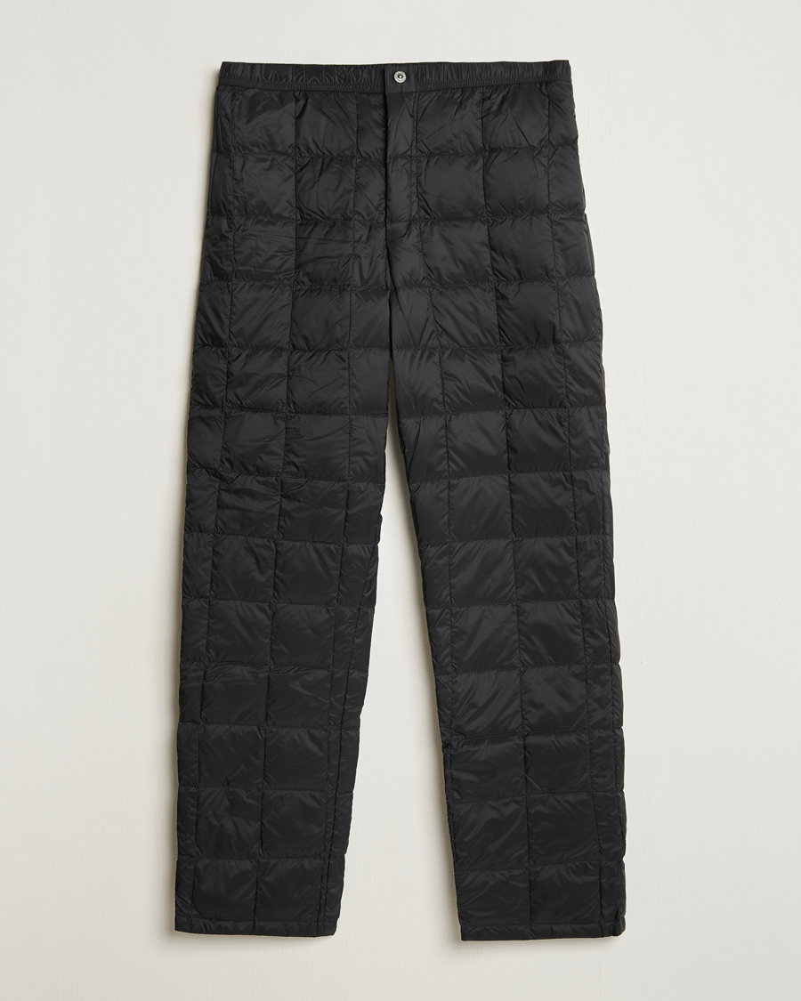 Homme | Pantalons | TAION | Regular Straight Down Pants Black