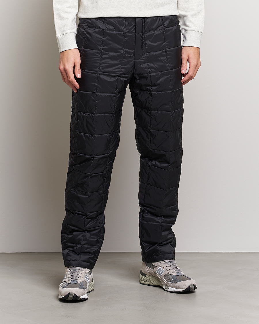 Homme | Pantalons | TAION | Regular Straight Down Pants Black