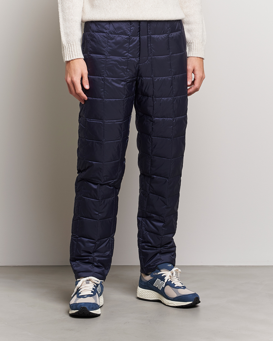 Homme | Pantalons | TAION | Regular Straight Down Pants Navy