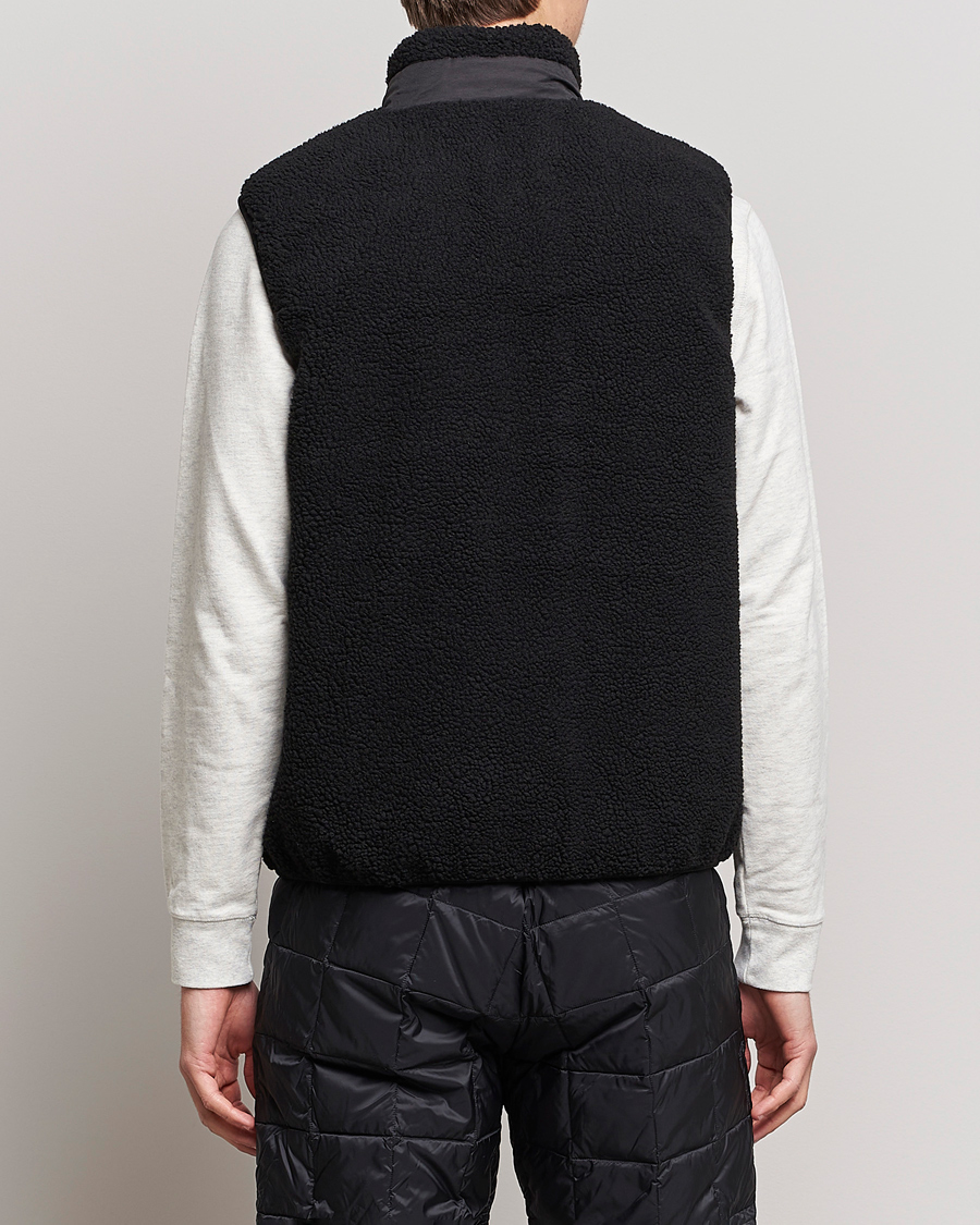 Homme | Manteaux Et Vestes | TAION | Reversible Fleece Vest Black/Black