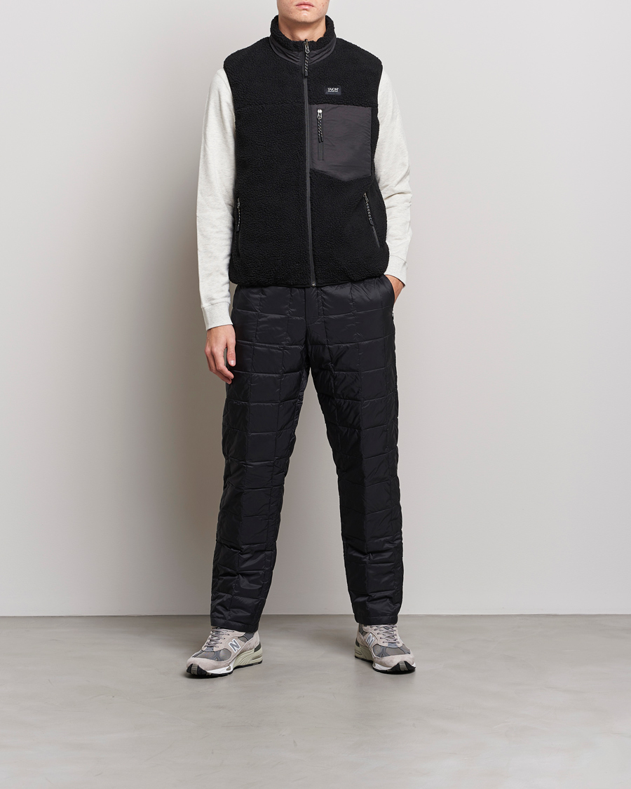 Homme | Manteaux Et Vestes | TAION | Reversible Fleece Vest Black/Black