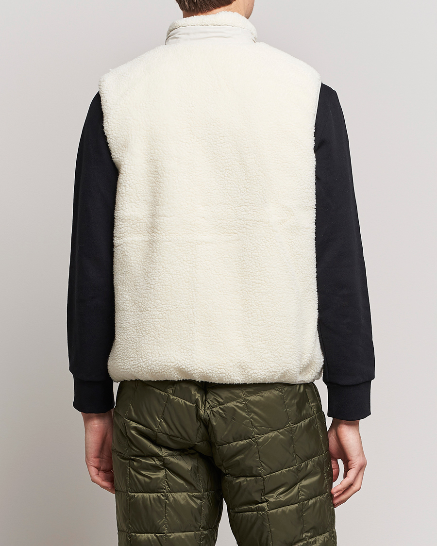 Homme | Manteaux Et Vestes | TAION | Reversible Fleece Vest Ice Grey/Ivory