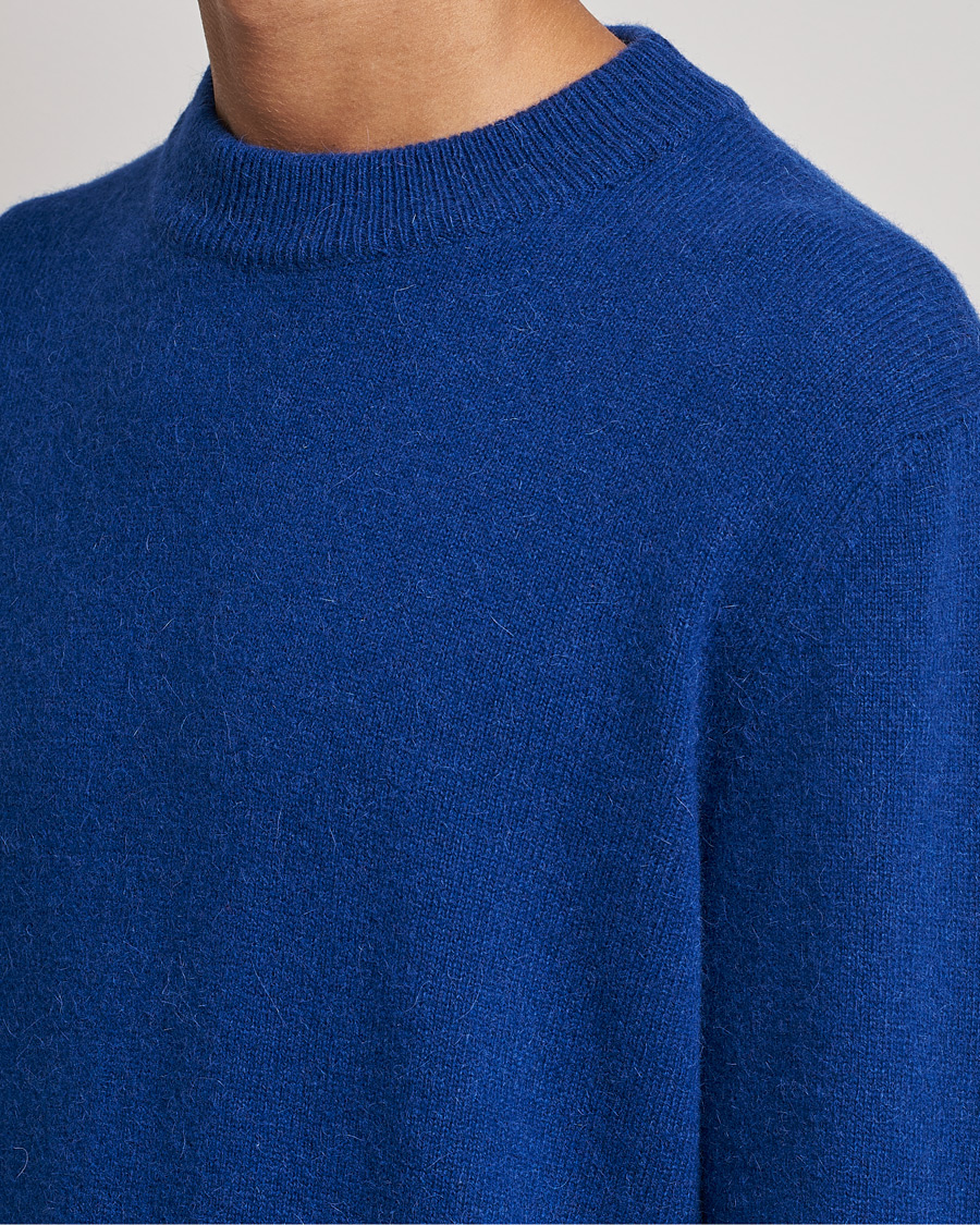 Heren | Truien | Sunflower | Moon Alpaca Sweater Electric Blue