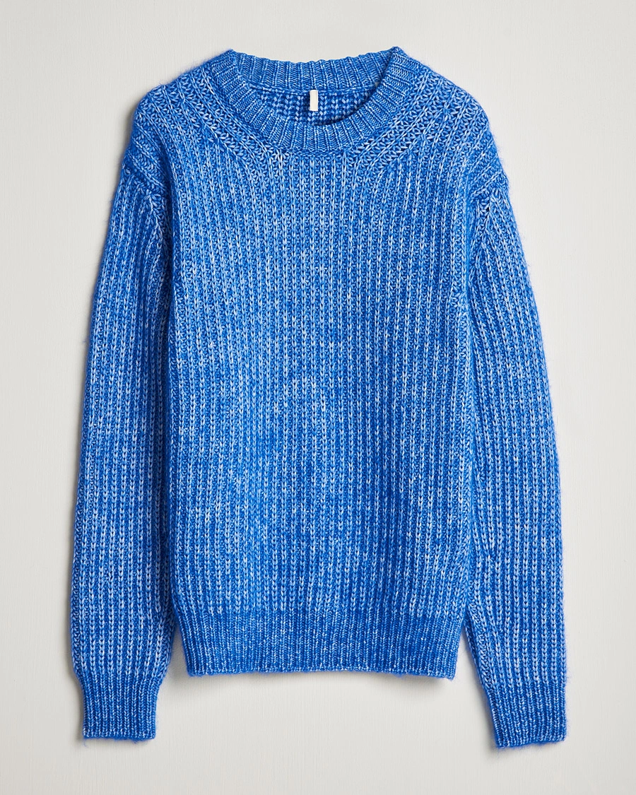 Heren | Truien | Sunflower | Field Sweater Electric Blue