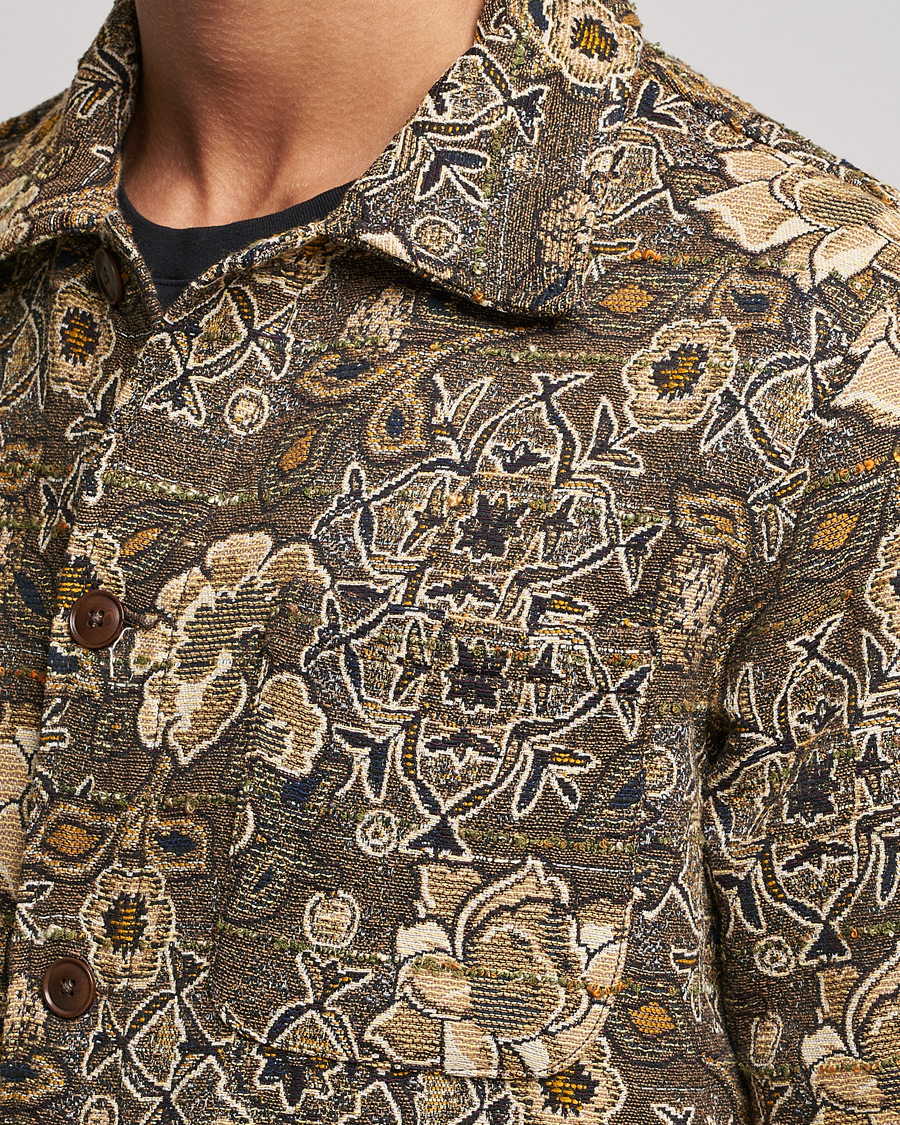 Homme | Manteaux Et Vestes | Sunflower | Jacquard Flower Jacket Brown