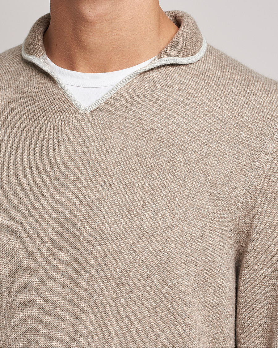 Homme | Pulls Et Tricots | SEASE | Ellen Cashmere Pullover Beige