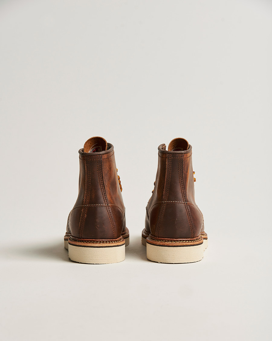 Homme | Bottes | Red Wing Shoes | Moc Toe Boot Copper Rough/Though Leather