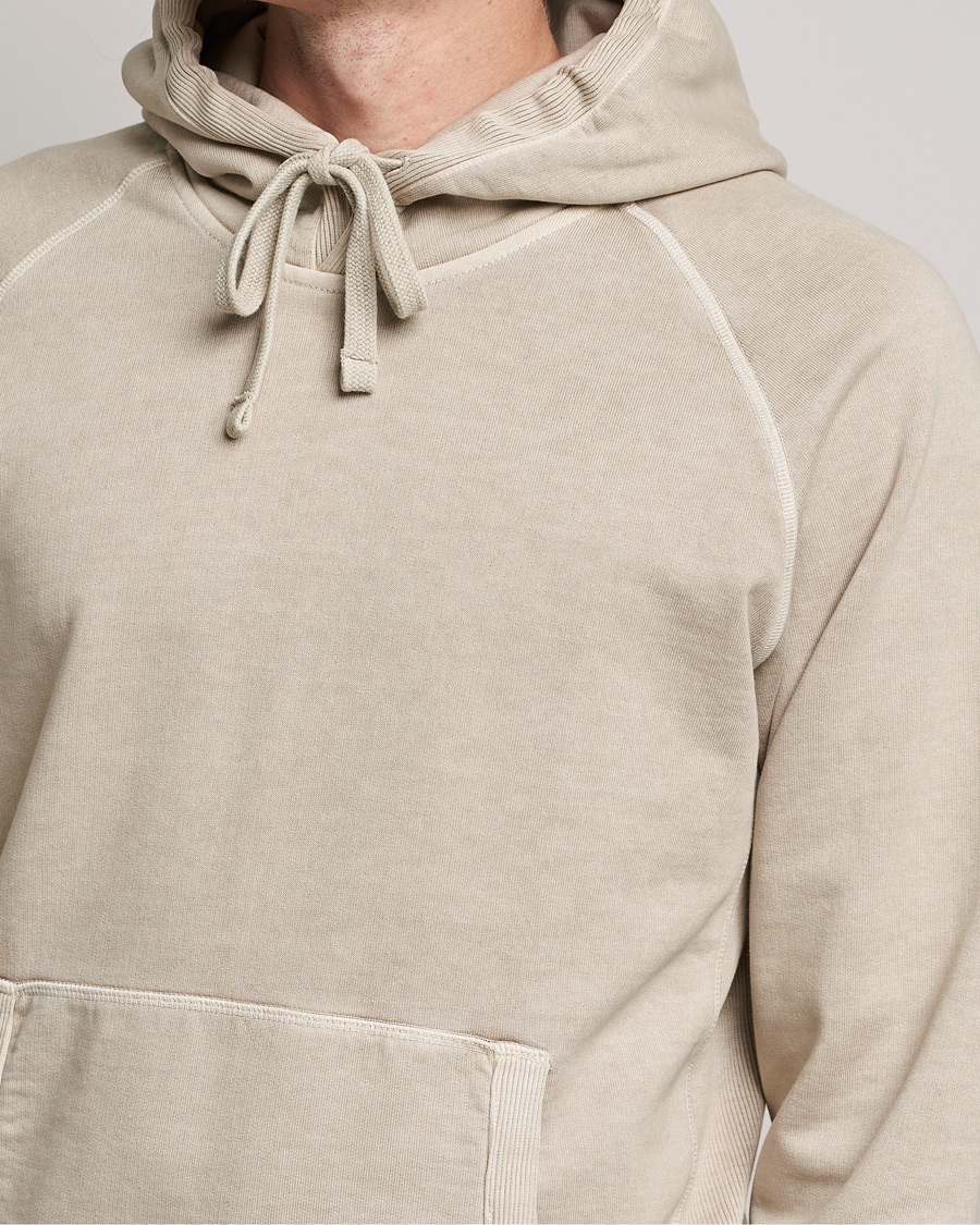 Homme | Pulls Et Tricots | Orlebar Brown | Francis Garment Dyed Cotton Hood Parched Green