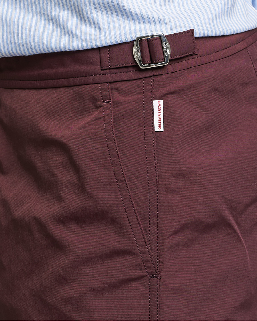 Homme | Maillots De Bain | Orlebar Brown | Bulldog II Medium Lenght Swim Shorts Damson