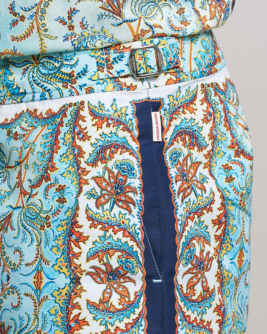 Homme | Maillots De Bain | Orlebar Brown | Bulldog Praire Paisley Swim Shorts Multi