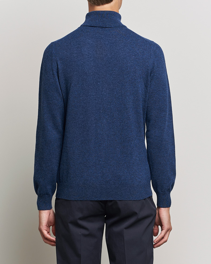Homme | Pulls Et Tricots | Gran Sasso | Wool/Cashmere Rollneck Navy Melange