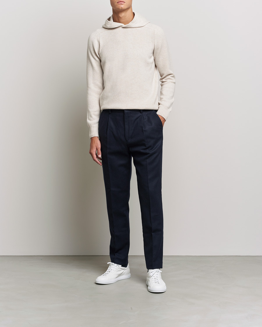 Homme | Pulls Et Tricots | Gran Sasso | Wool Hoodie Off White