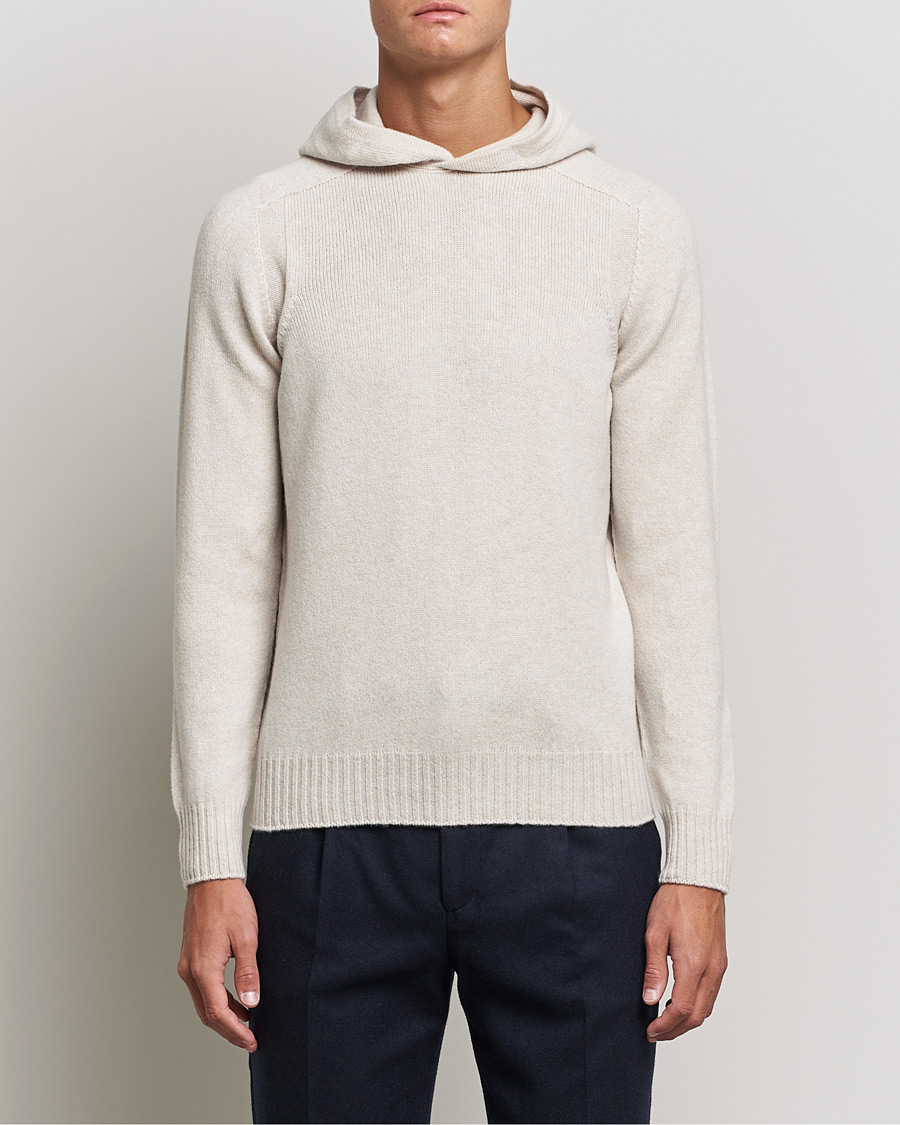 Homme | Pulls Et Tricots | Gran Sasso | Wool Hoodie Off White