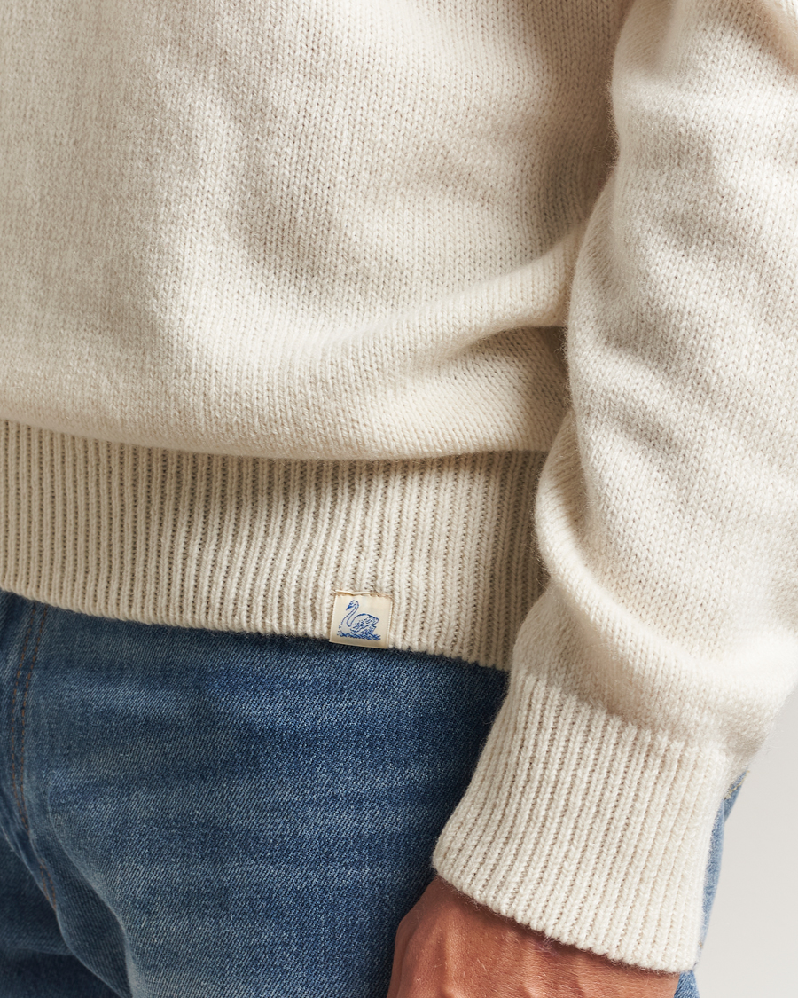 Homme | Pulls Et Tricots | Merz b. Schwanen | Merino/Cashmere Knitted Turtleneck Nature