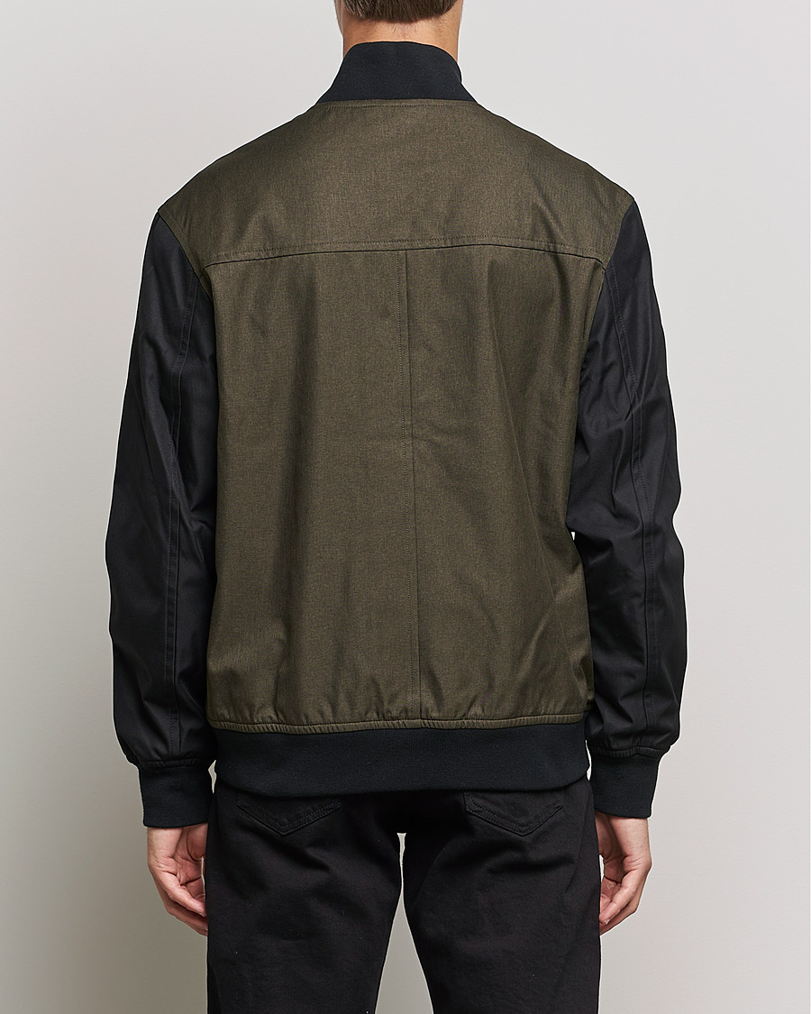 Homme | Manteaux Et Vestes | Lyle & Scott | Black Bomber Jacket Olive