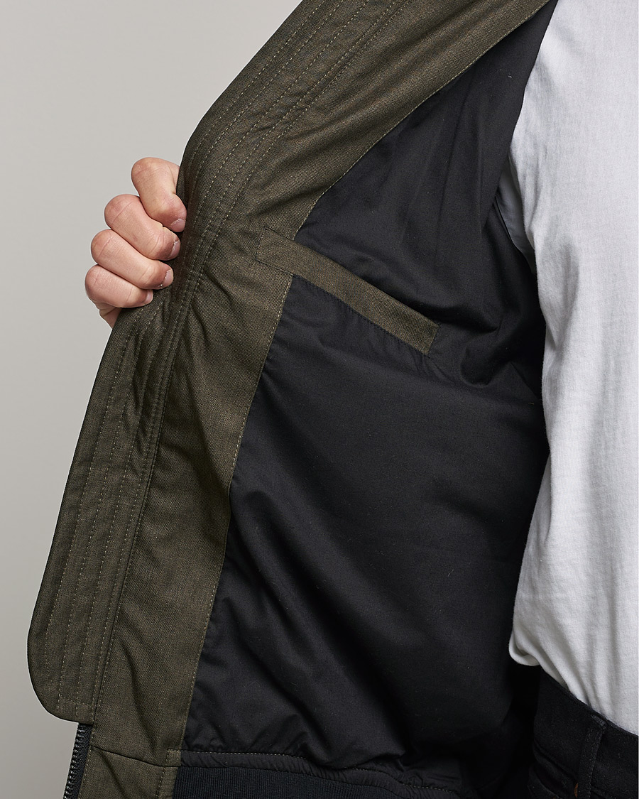 Homme | Manteaux Et Vestes | Lyle & Scott | Black Bomber Jacket Olive