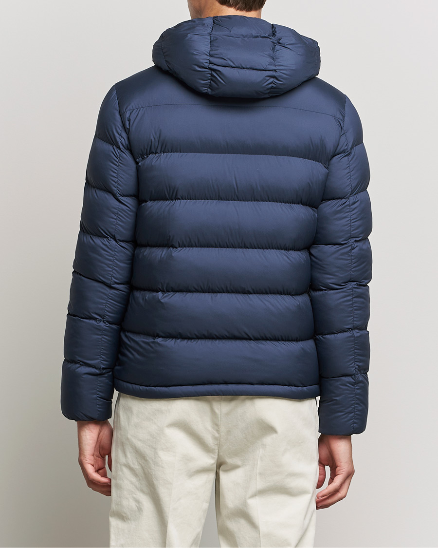Homme | Manteaux Et Vestes | Herno | Matt Nylon Down Jacket Navy
