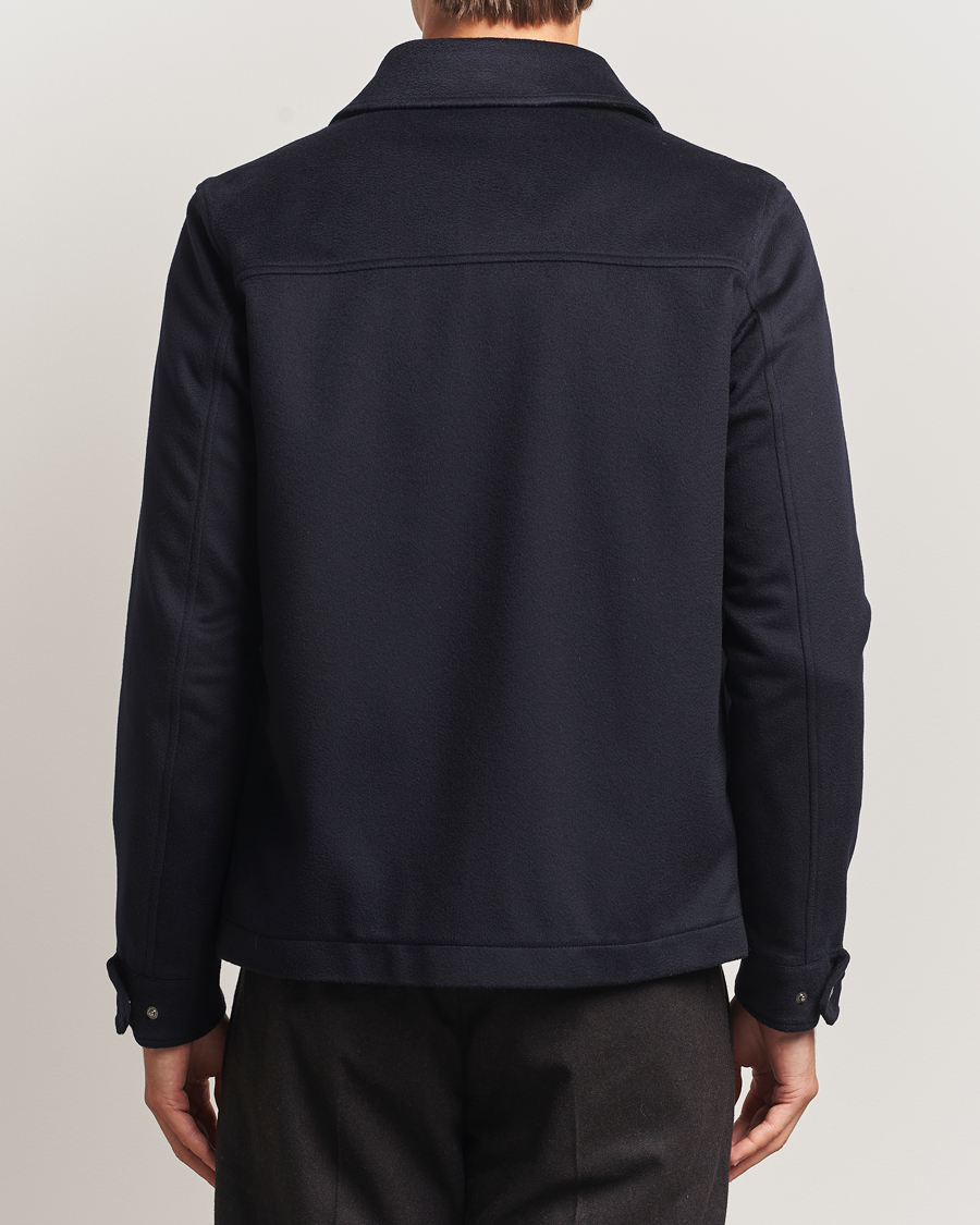 Homme | Manteaux Et Vestes | Herno | Cashmere Overshirt Navy