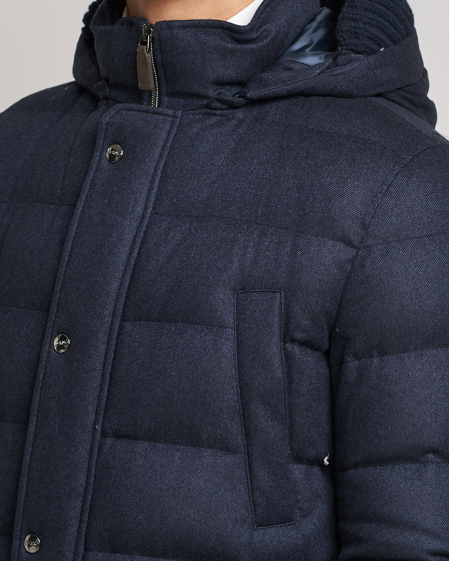 Homme | Manteaux Et Vestes | Herno | Cashmere Parka Navy