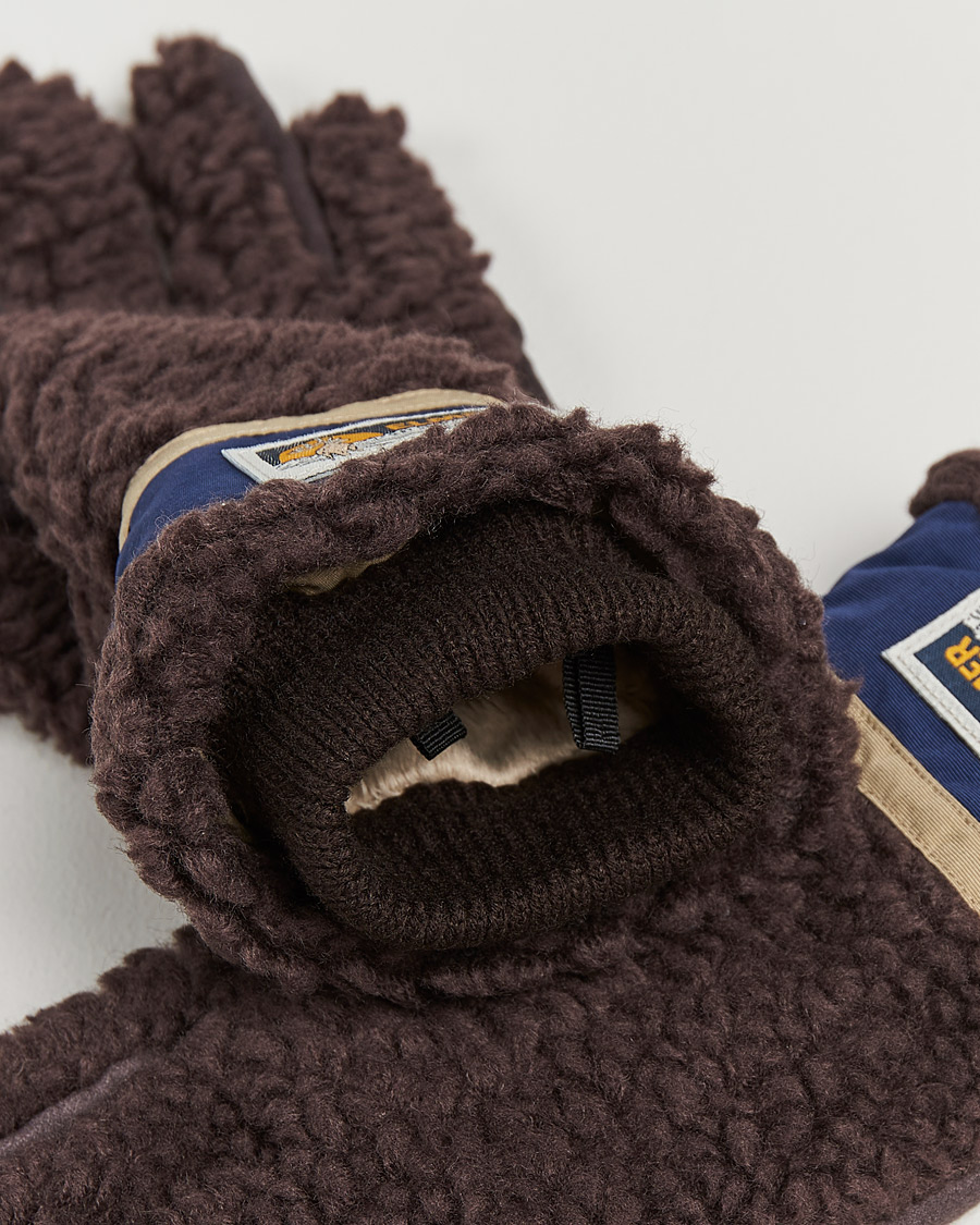 Homme | Elmer by Swany Sota Wool Teddy Gloves Brown | Elmer by Swany | Sota Wool Teddy Gloves Brown