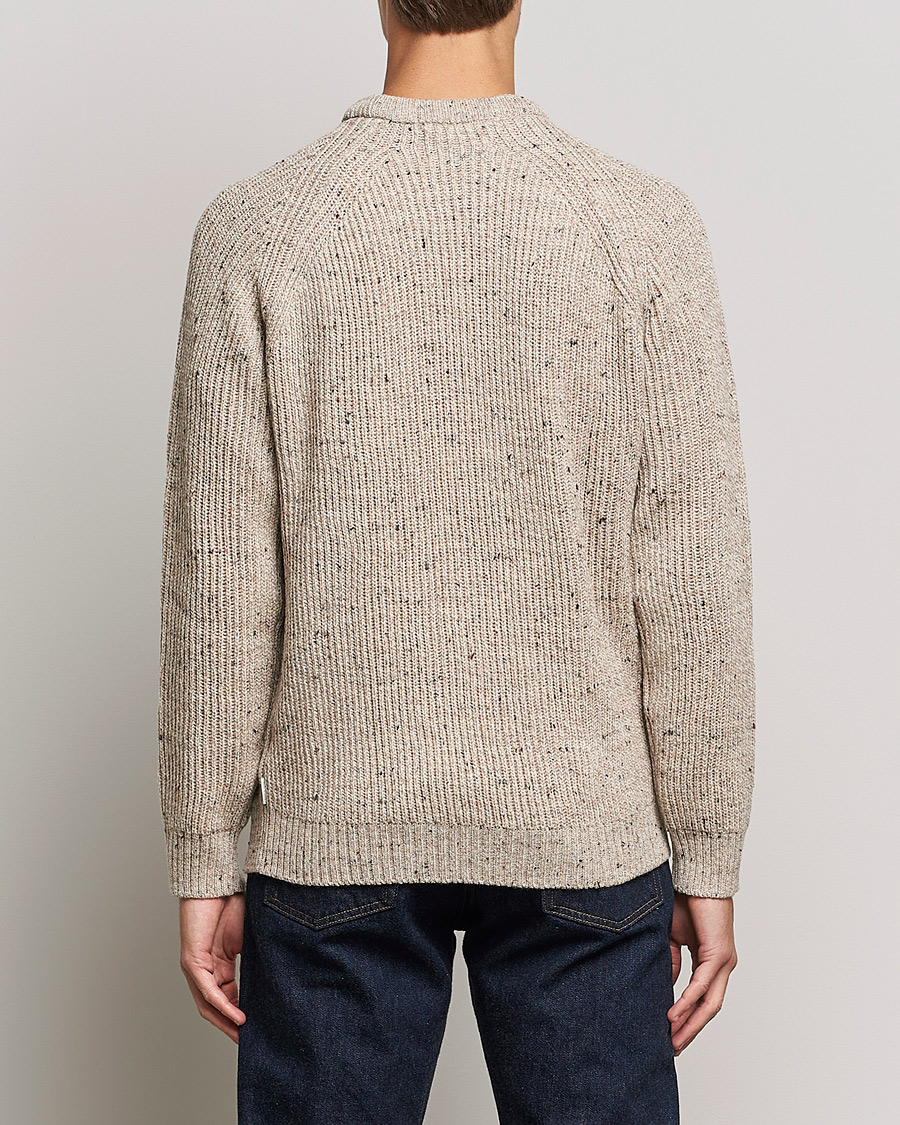 Homme | Pulls Et Tricots | Peregrine | Ford Knitted Wool Jumper Oatmeal