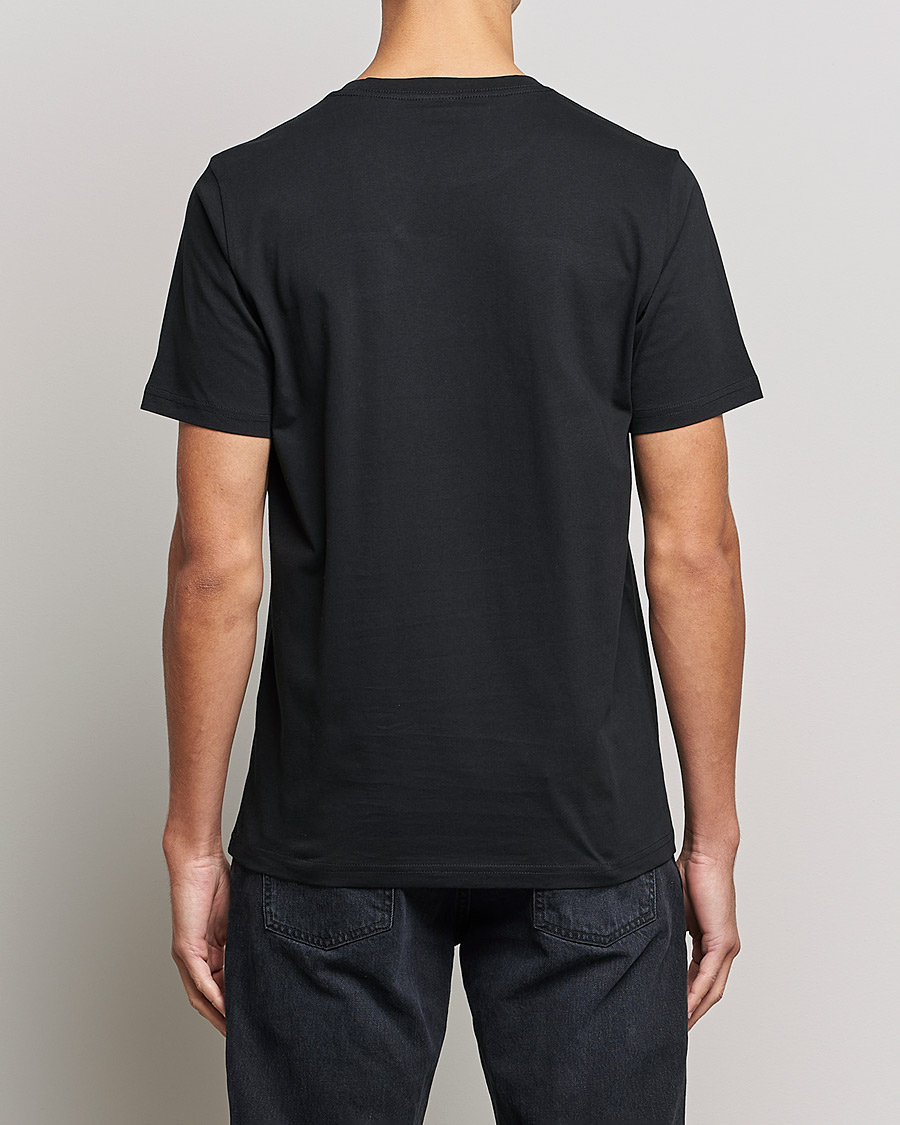 Heren | T-shirts | PS Paul Smith | Tapes Cotton T-Shirt Black
