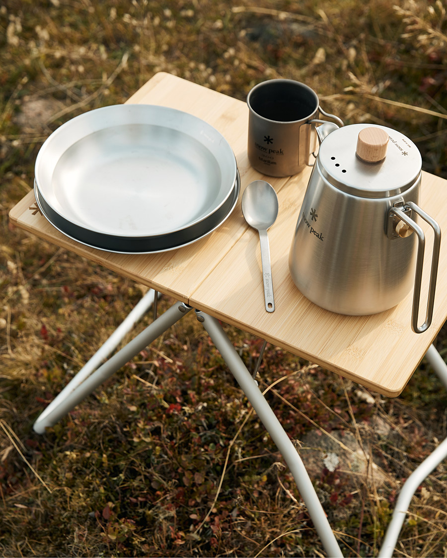 Homme | Snow Peak Tableware Family Set Stainless Steel | Snow Peak | Tableware Family Set Stainless Steel