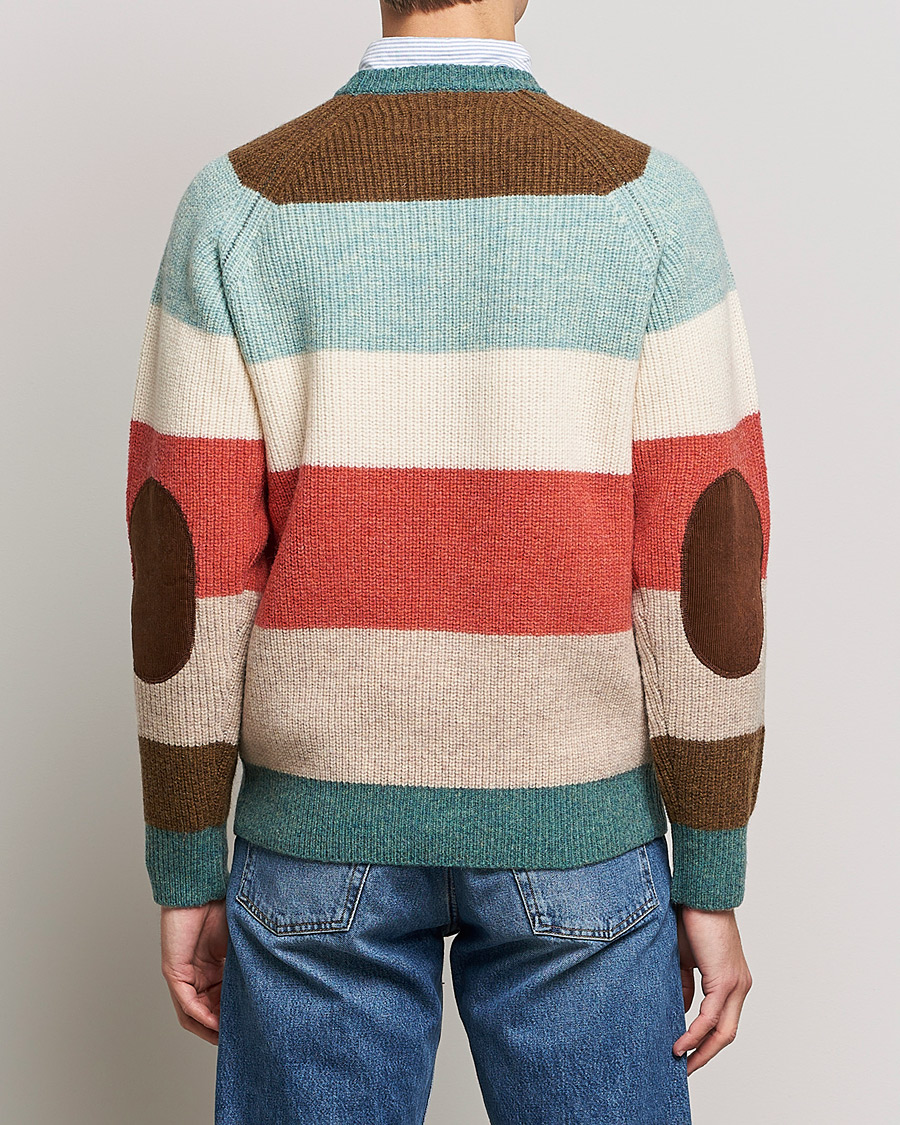 Homme | Pulls Et Tricots | BEAMS PLUS | Block Stripe Sweater Multi Stripe