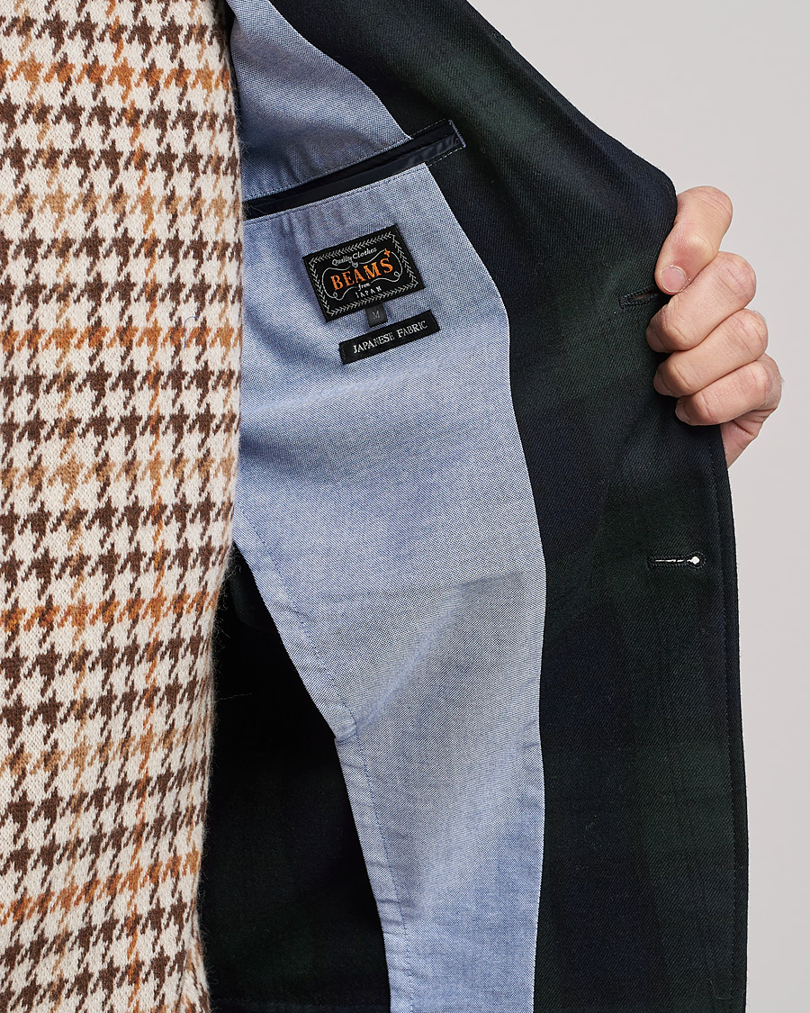 Homme | Blazers | BEAMS PLUS | Flannel Blazer Blackwatch