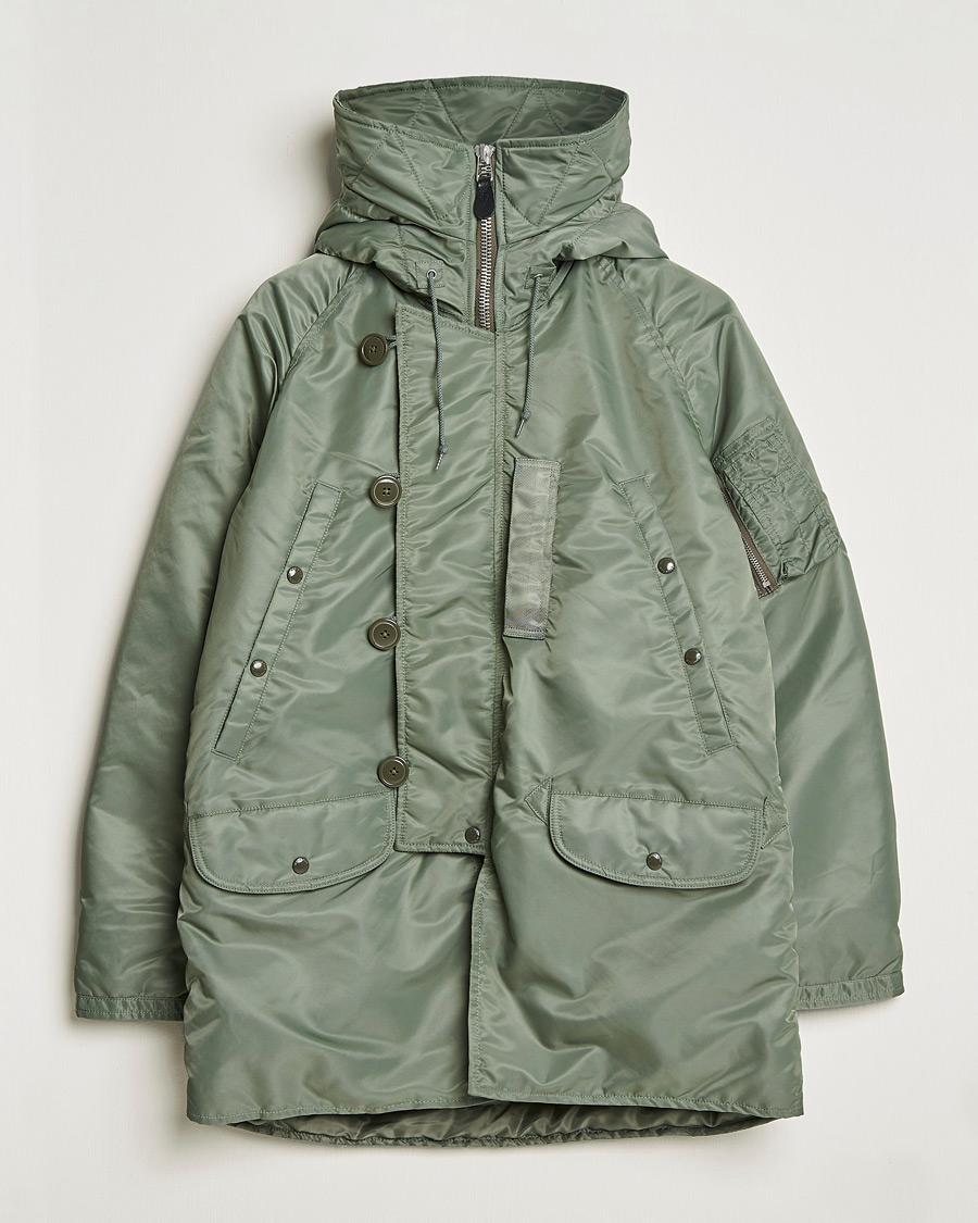 Heren | Jassen | BEAMS PLUS | MIL Type N-3B Parka Sage