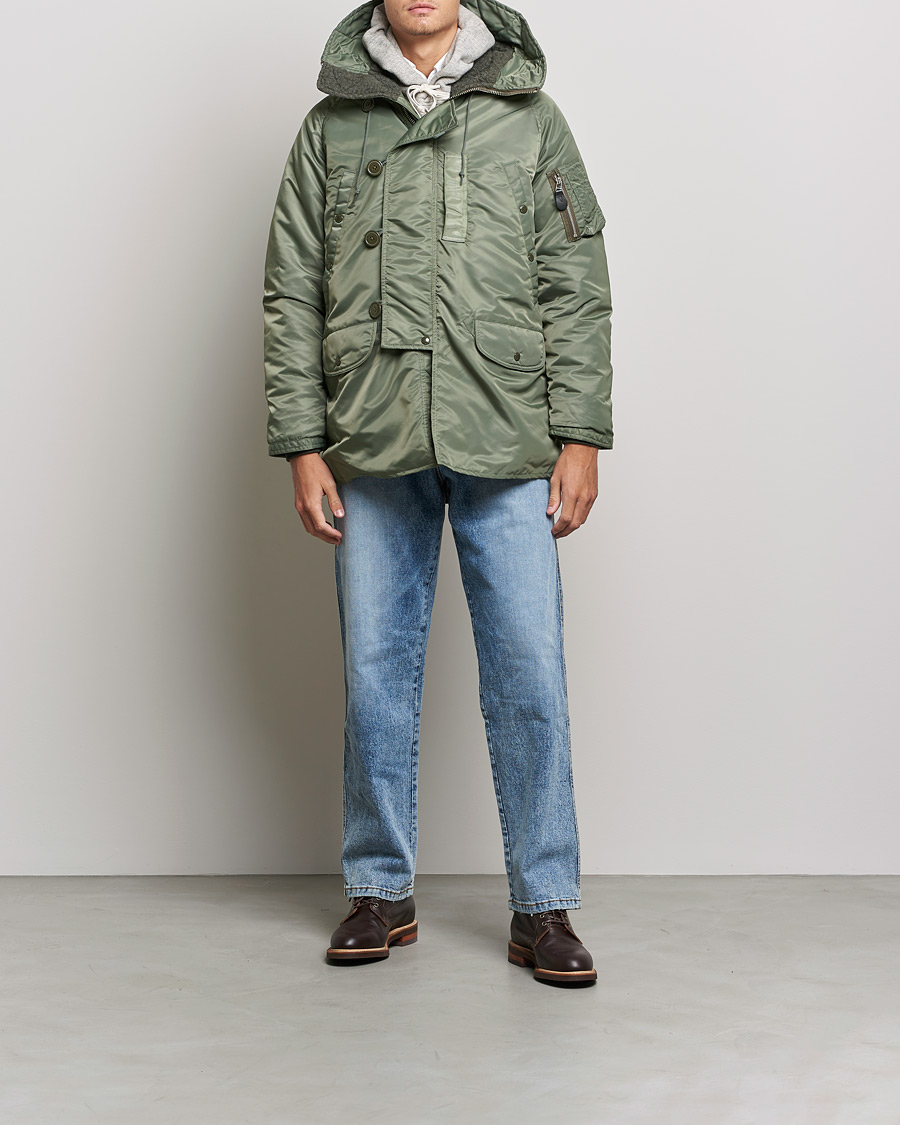 Heren | Jassen | BEAMS PLUS | MIL Type N-3B Parka Sage