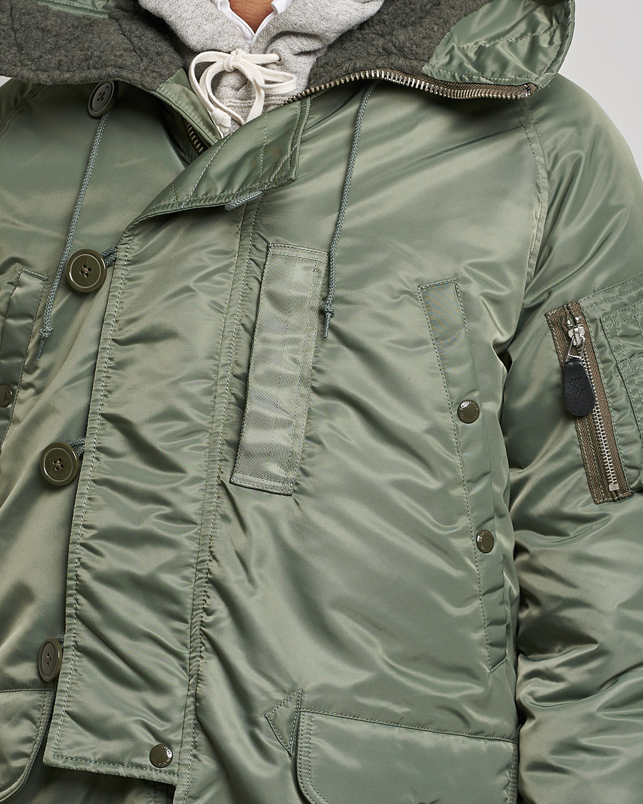 Heren | Jassen | BEAMS PLUS | MIL Type N-3B Parka Sage