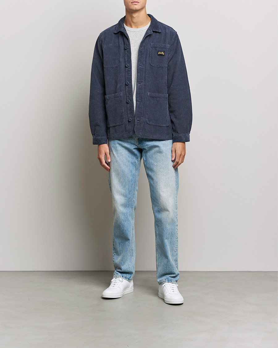 Homme | Manteaux Et Vestes | Stan Ray | Painters Cord Shirt Jacket Navy