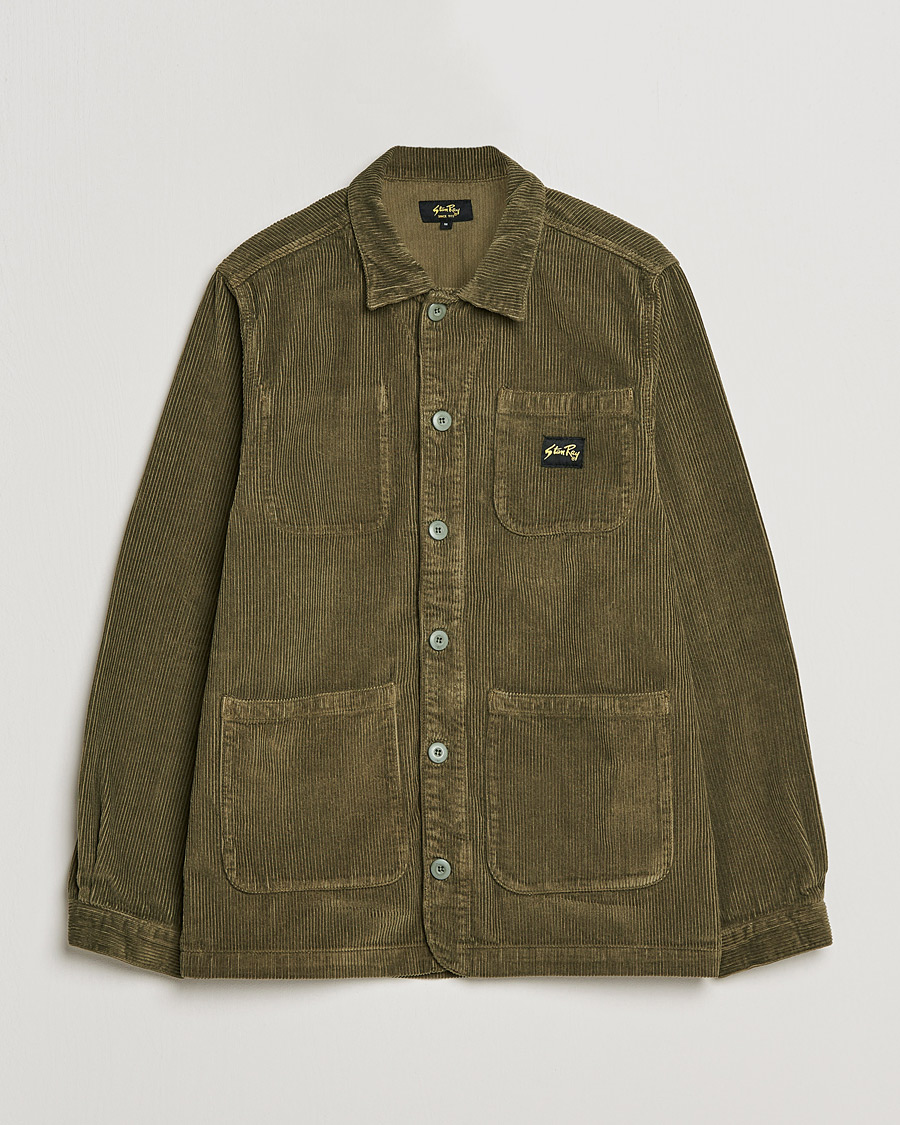 Homme | Manteaux Et Vestes | Stan Ray | Painters Cord Shirt Jacket Olive