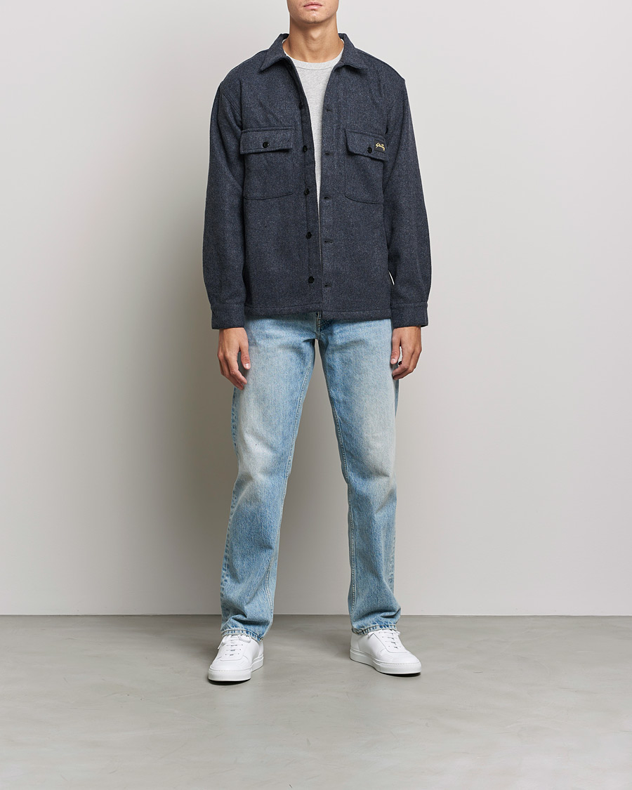 Heren | Overhemden | Stan Ray | CPO Wool Overshirt Mid Grey