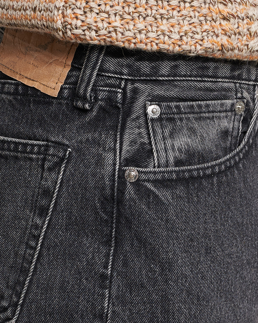 Homme | Jeans | orSlow | Tapered Fit 107 Jeans Black Stone Wash